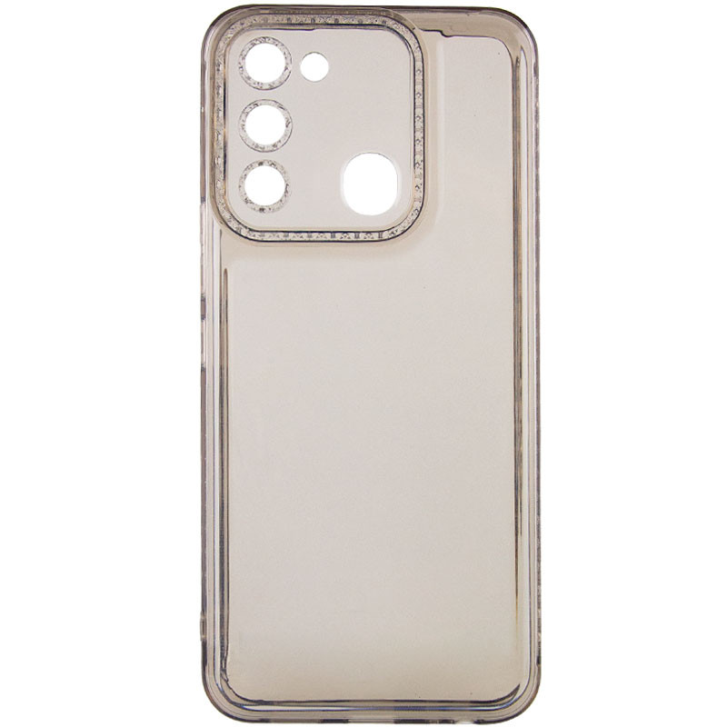Накладка Starfall Clear для Tecno Spark 8С/GO 2022/Spark 9 (Сіра)-0